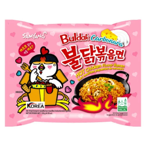 Samyang Hot Chicken Ramen Carbonara Noodles 130g
