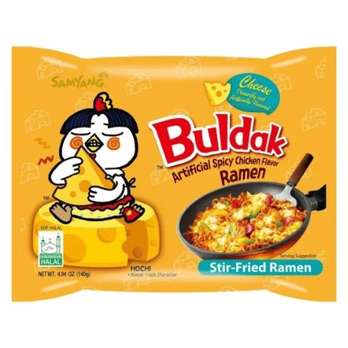 Samyang Ramen Noodles with Spicy Chicken and Cheese Flavor - 140 g