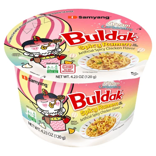 Samyang Buldak Cream Carbonara Big Bowl 120 g