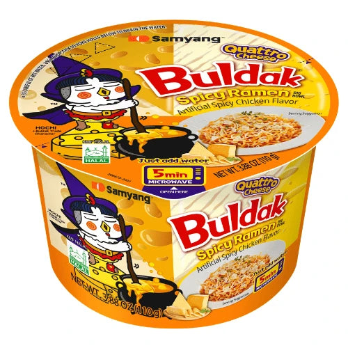 Samyang Buldak Quattro Cheese Big Bowl 105g