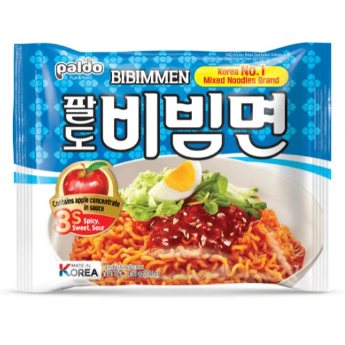 Paldo Bibimmen Sweet & Sour Noodles - 130 gm
