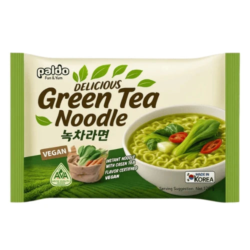 Paldo Green Tea Korean Noodles - 120 gm