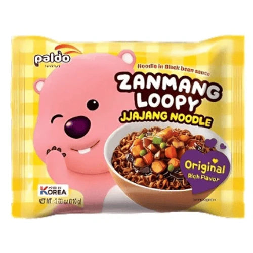 Paldo ZANMANG LOOPY jjajiang instant noodles 110g