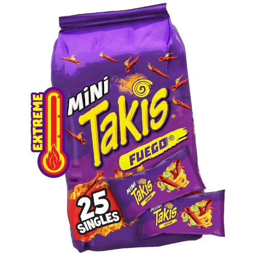 Takis Fuego Mini 25 pcs x 35 g