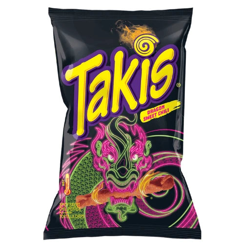 Takis Dragon Sweet Chili Chips 90g