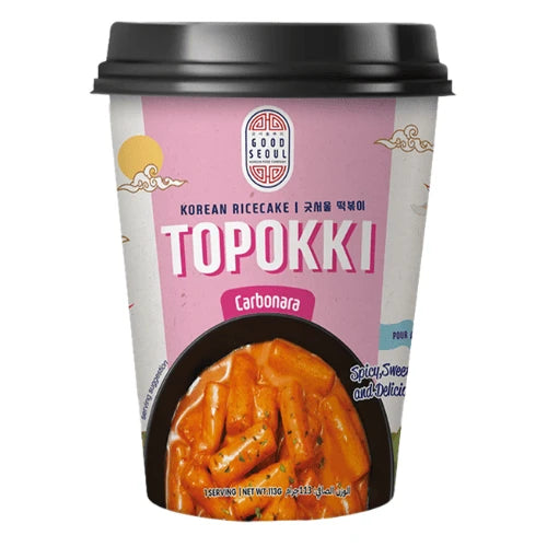 Topokki Korean Rice cake Carbonara 113g