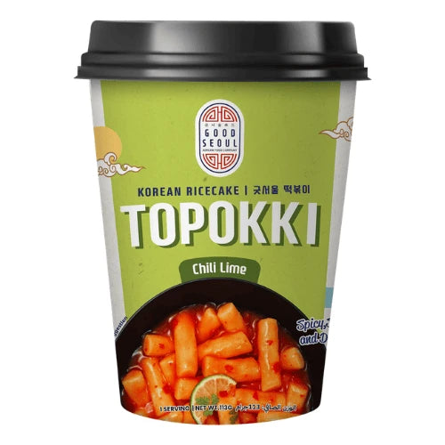 Topokki Korean Rice Cake Chili Lime 113g