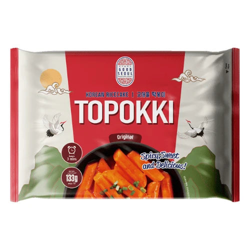 Toppoki Korean Rice cake Original 133g