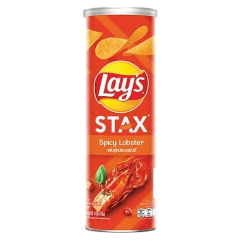 Lays Stax Spicy Lobster Potato Chips 100g