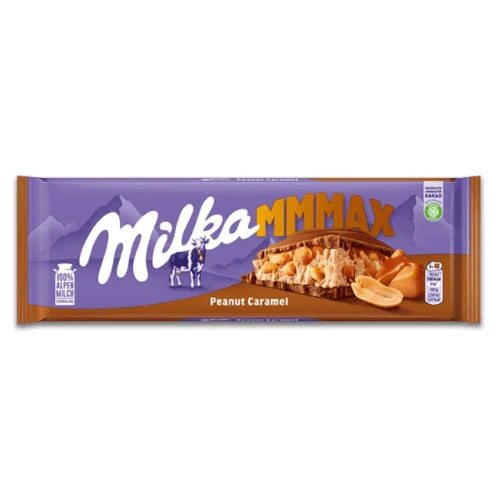 Milka Mmmax Peanut Caramel Chocolate 276g