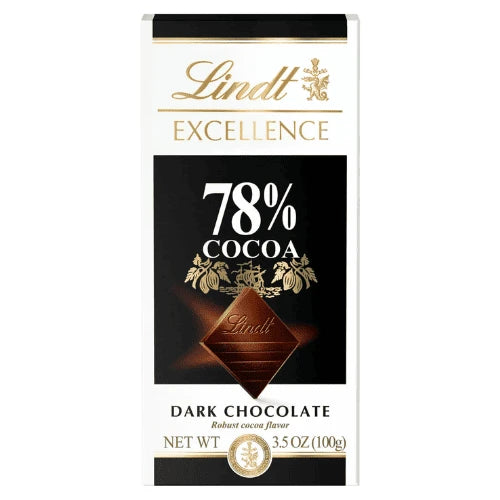 Lindt EXCELLENCE Dark Chocolate 78% Intense Cocoa 100g