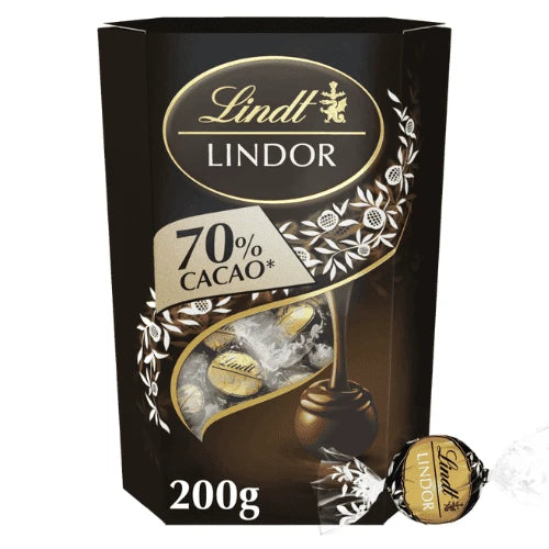 Lindt LINDOR 70% Cacao 200g