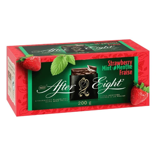 Nestle After Eight Dark Chocolate with Strawberry and Mint 200g