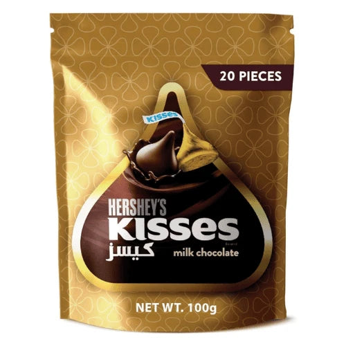 Hershey’s Kisses Milk Chocolate, 100g
