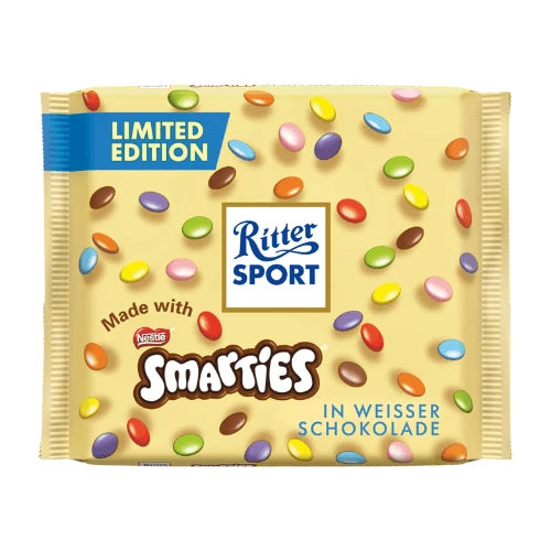 Ritter Sport Smarties in White Chocolate 100g
