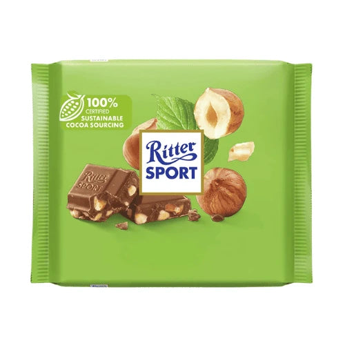 Ritter Sport Hazelnuts Chocolate 100g