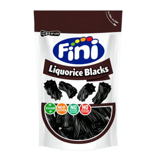 Fini Black Liquorice Blacks 180g