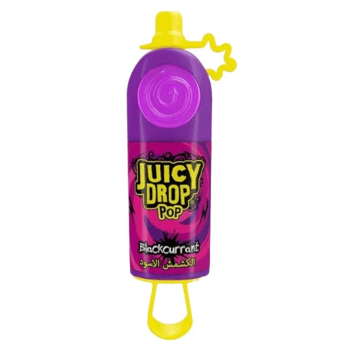Juicy Drop Blackcurrant Lollipop, 26g