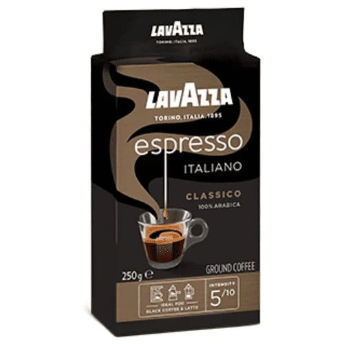 Lavazza Espresso Italiano Classico Ground Coffee 250g
