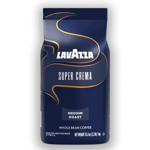 Lavazza Super Crema Whole Beans Coffee 1Kg