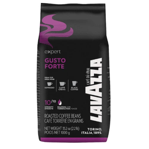 Lavazza Expert Gusto Forte Whole Beans Coffee - 1 Kg