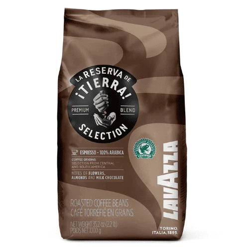 Lavazza Tierra Selection Espresso Whole Beans Coffee - 1 Kg