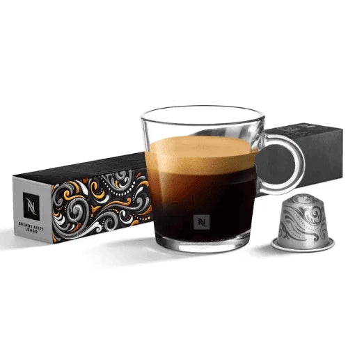 Nespresso Buenos Aires Lungo Coffee Capsules - 10 Capsules