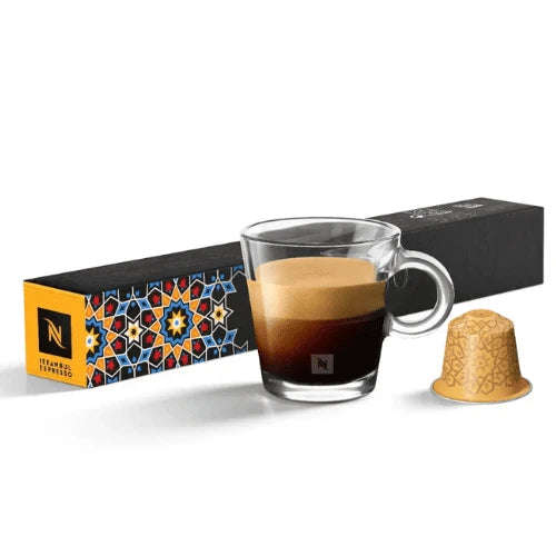 Nespresso Istanbul Espresso Coffee Capsules - 10 Capsules