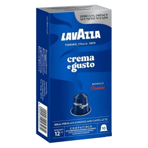 Lavazza Crema e Gusto Classico Coffee Capsules - 10 Capsules