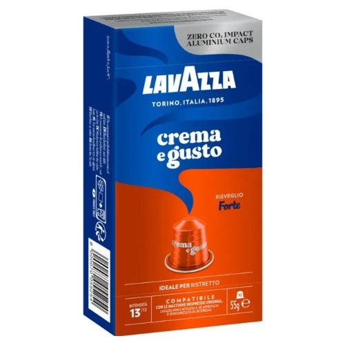 Lavazza Crema e Gusto Forte Coffee Capsules - 10 Capsules