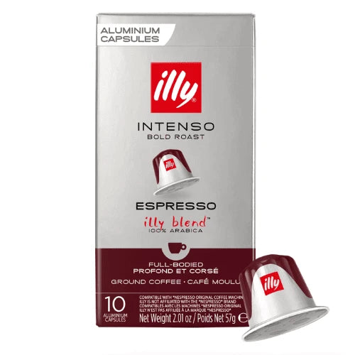 illy Espresso Intenso Coffee Capsules - 10 Capsules