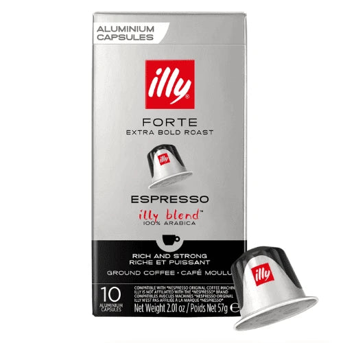 illy Espresso Forte Coffee Capsules - 10 Capsules