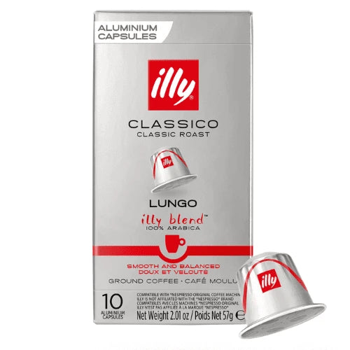 illy Lungo Classico Coffee Capsules - 10 Capsules