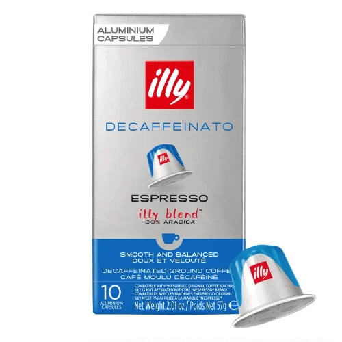 illy Espresso Decaffeinato Coffee Capsules - 10 Capsules