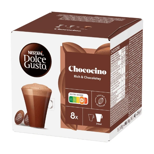 Nescafe Chococino Dolce Gusto Coffee Capsules - 16 Capsules