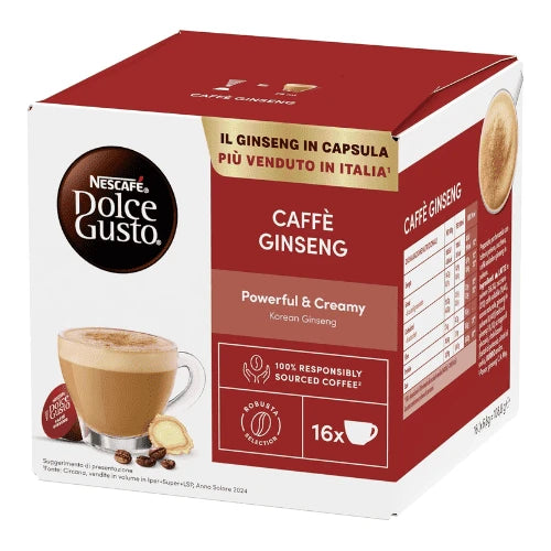 Nescafe Caffe Ginseng Dolce Gusto Coffee Capsules - 16 Capsules