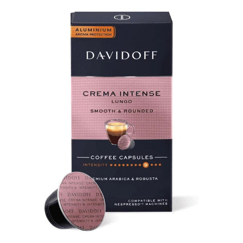 Davidoff Crema Intense Coffee Capsules - 10 Capsules