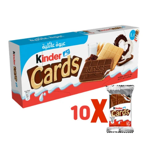 Kinder Cards Chocolate Biscuits 256g
