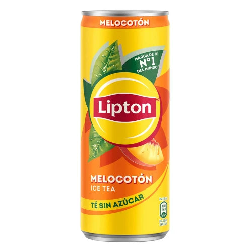 Lipton Ice Tea Peach 330 ml - Made in France
