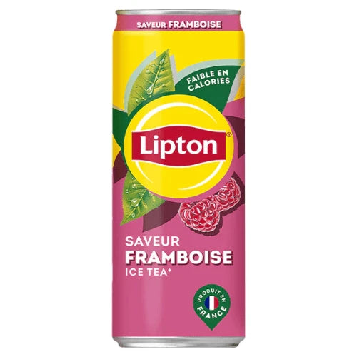 Lipton Lipton Ice Tea Raspberry 330 ml - Made in France