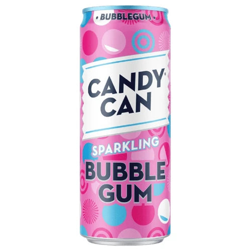 Candy Can Sparkling Bubble Gum Zero Sugar 330 ml