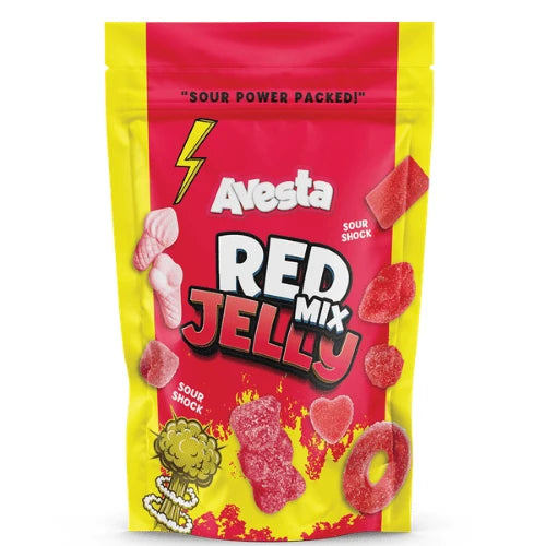 Avista Red Sour Jelly Candy 100g