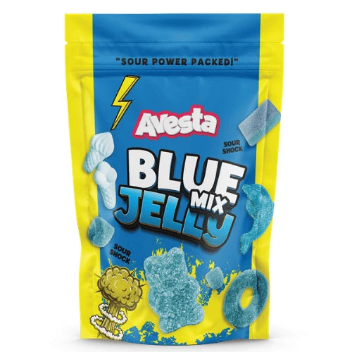 Avista Sour Blue Jelly Candy 100g