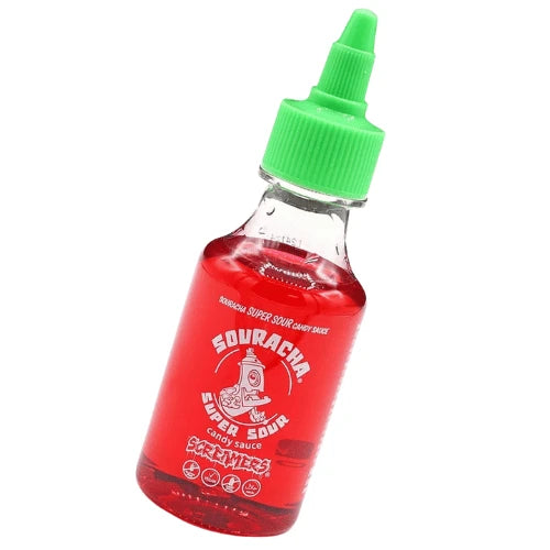 SOURACHA SUPER SOUR CANDY SAUCE Sweets Liquid ZED Candy Bottle 90ml