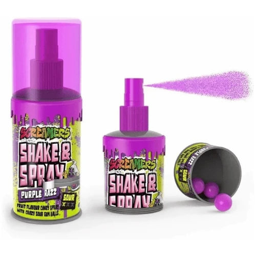 Zed Screamers Sour Purple Razz Candy Spray - 60 Ml