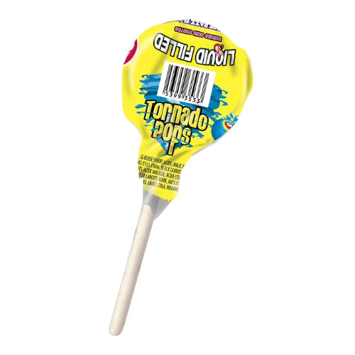 Zed Tornado Blue Razz Lollipop - 1 Piece