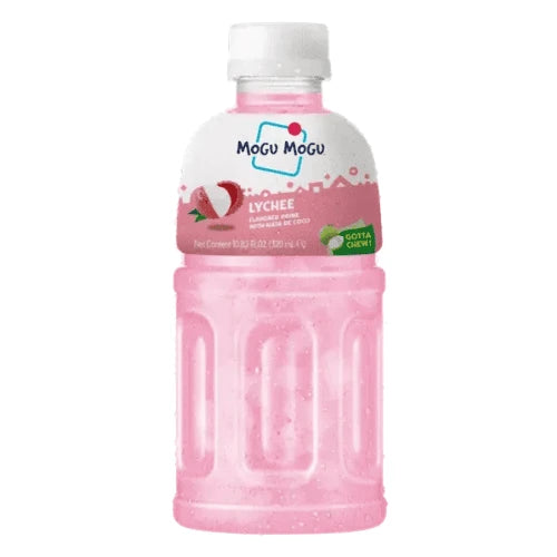 MOGU MOGU Lychee Flavored Drink With NATA DE COCO 320ml