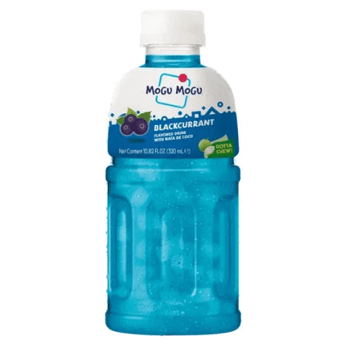 MOGU MOGU Blackcurrant Flavored Drink With NATA DE COCO 320ml