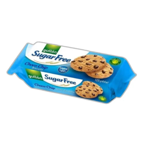 Gullón Sugar Free Choco Chip Biscuits 125g