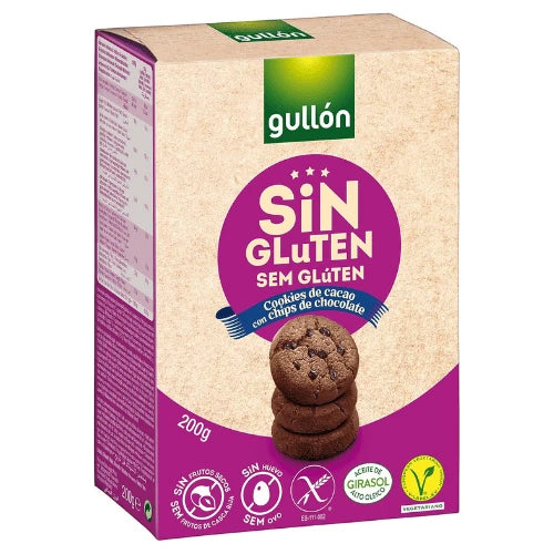 Gullón Cookies with Choc Chips Gluten Free 200g